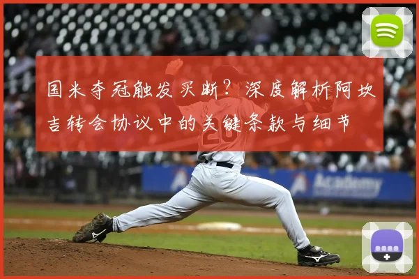 国米夺冠触发买断？深度解析阿坎吉转会协议中的关键条款与细节